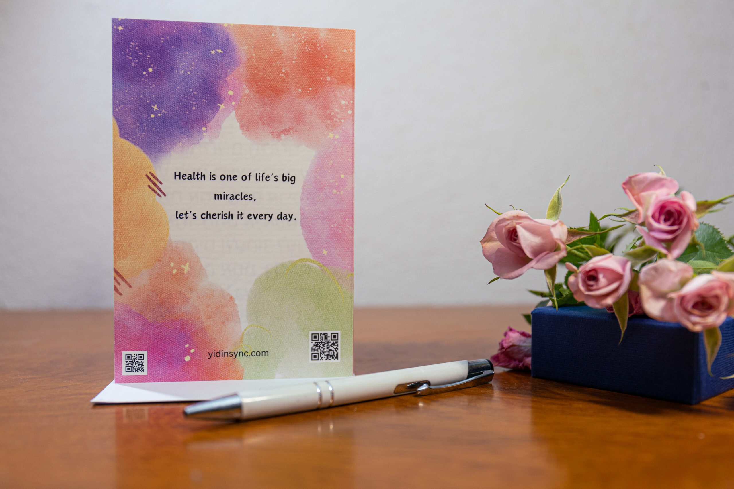 Asher Yatzar colorful prayer card, tefillah, simcha